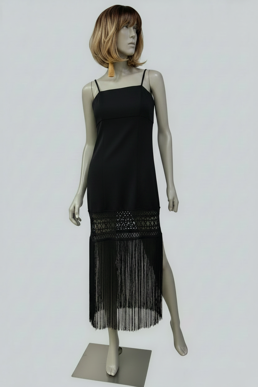 VESTIDO FLECOS