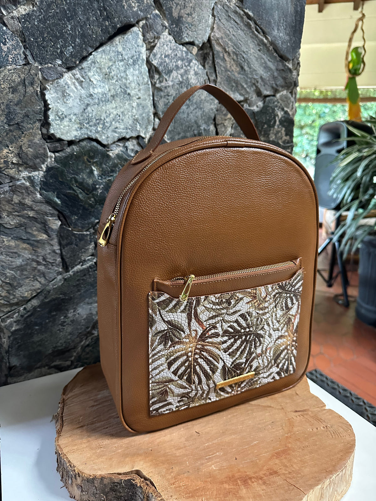 MORRAL EN CUERO