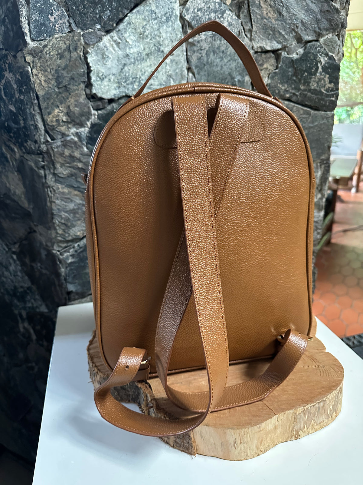MORRAL EN CUERO