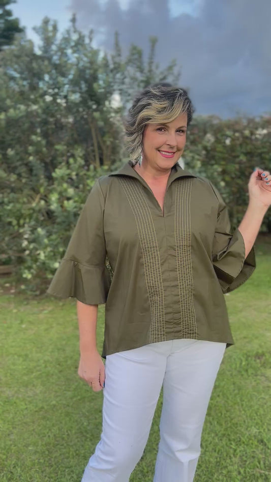BLUSA CAMISERA