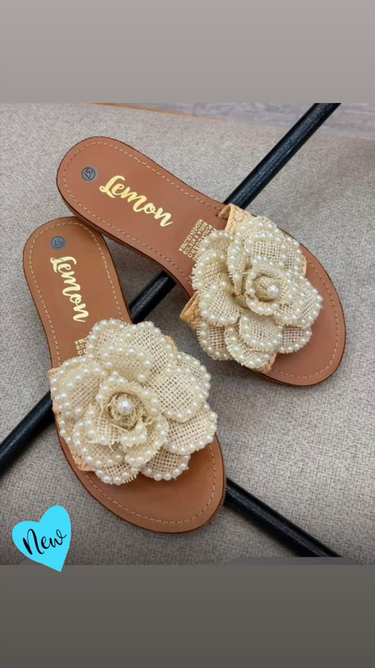 SANDALIA FLOR