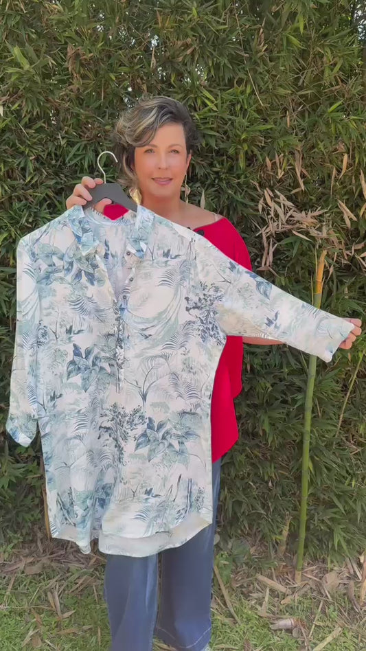 BLUSÓN ESTAMPADO